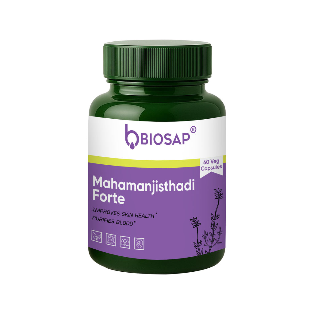 Mahamanjisthadi Capsules | Even-Tone & Inner Cleanse Support | 60 Veg Capsules