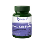 Gotu Kola Forte Capsules | Calm Focus & Elasticity Support | 60 Veg Capsules