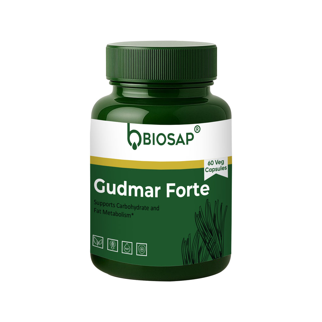 Gudmar Forte Capsules — Glucose Rhythm & Craving Control | 60 Veg Capsules
