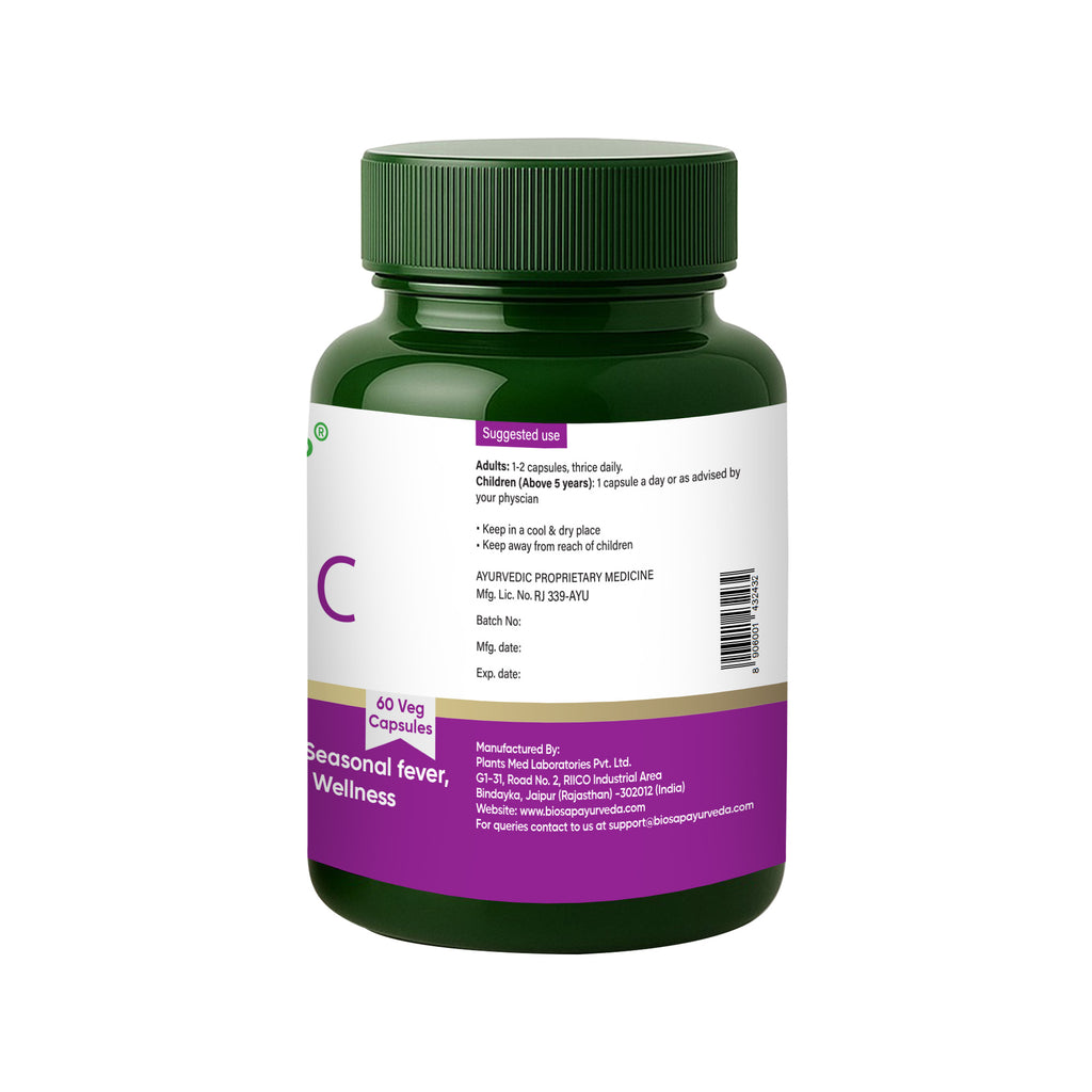 Pygesic Capsules: Temperature & Body Comfort Support | 60 Veg Capsules