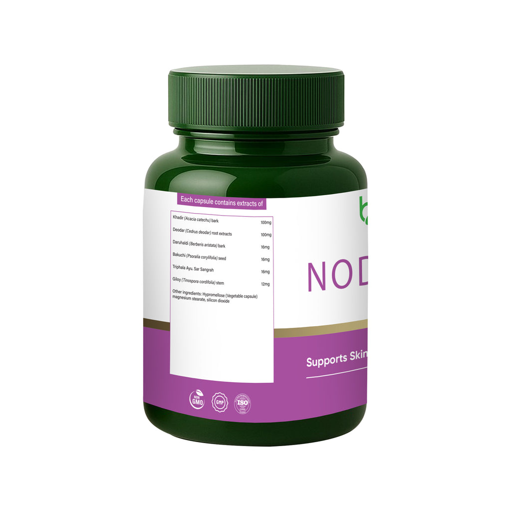 Noderma Capsules | Internal Skin Comfort & Clarity | 60 Veg Capsules