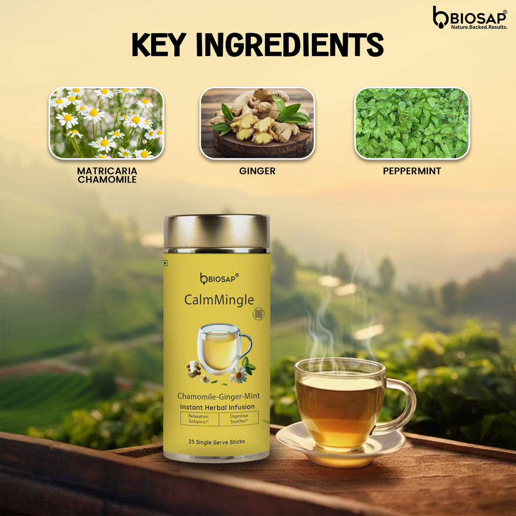 Calm Mingle - Chamomile/Ginger/Mint