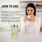 BreatheEase Herbal Infusion — Tulsi + Ginger | 25 sticks × 2 g