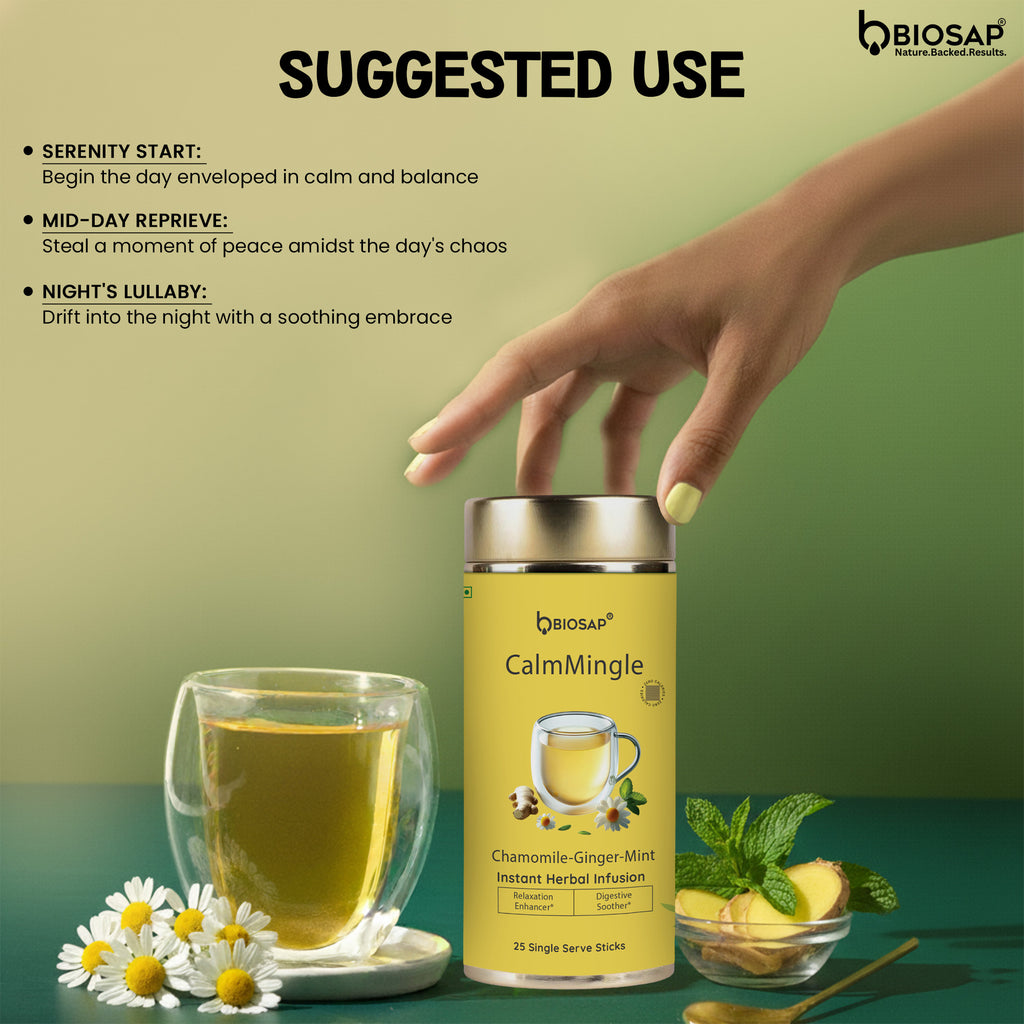 Calm Mingle - Chamomile/Ginger/Mint