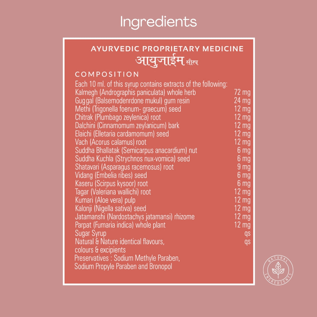 Ayuzyme — Enzyme Syrup for Smoother Digestion | 200 ml