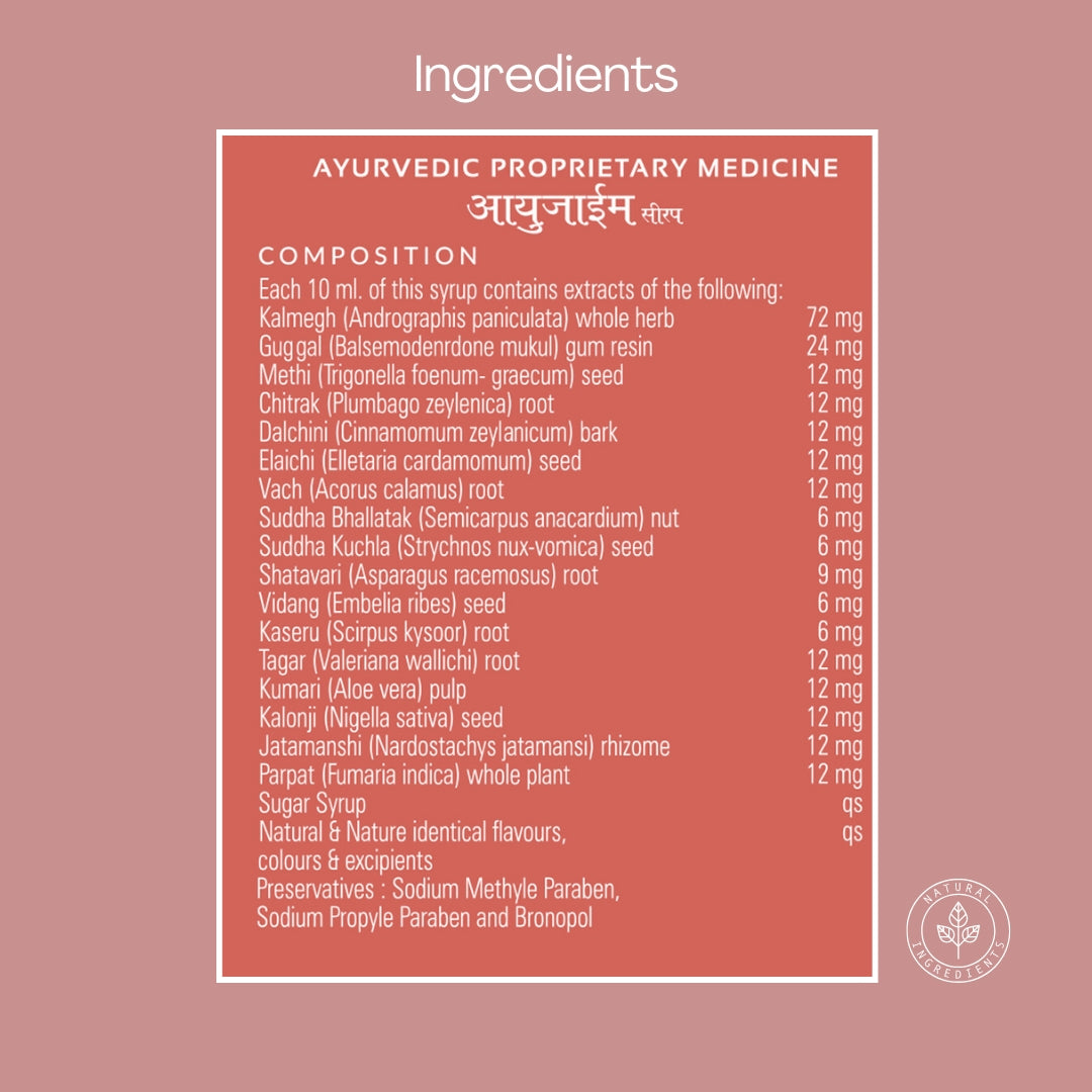 Ayuzyme — Enzyme Syrup for Smoother Digestion | 200 ml