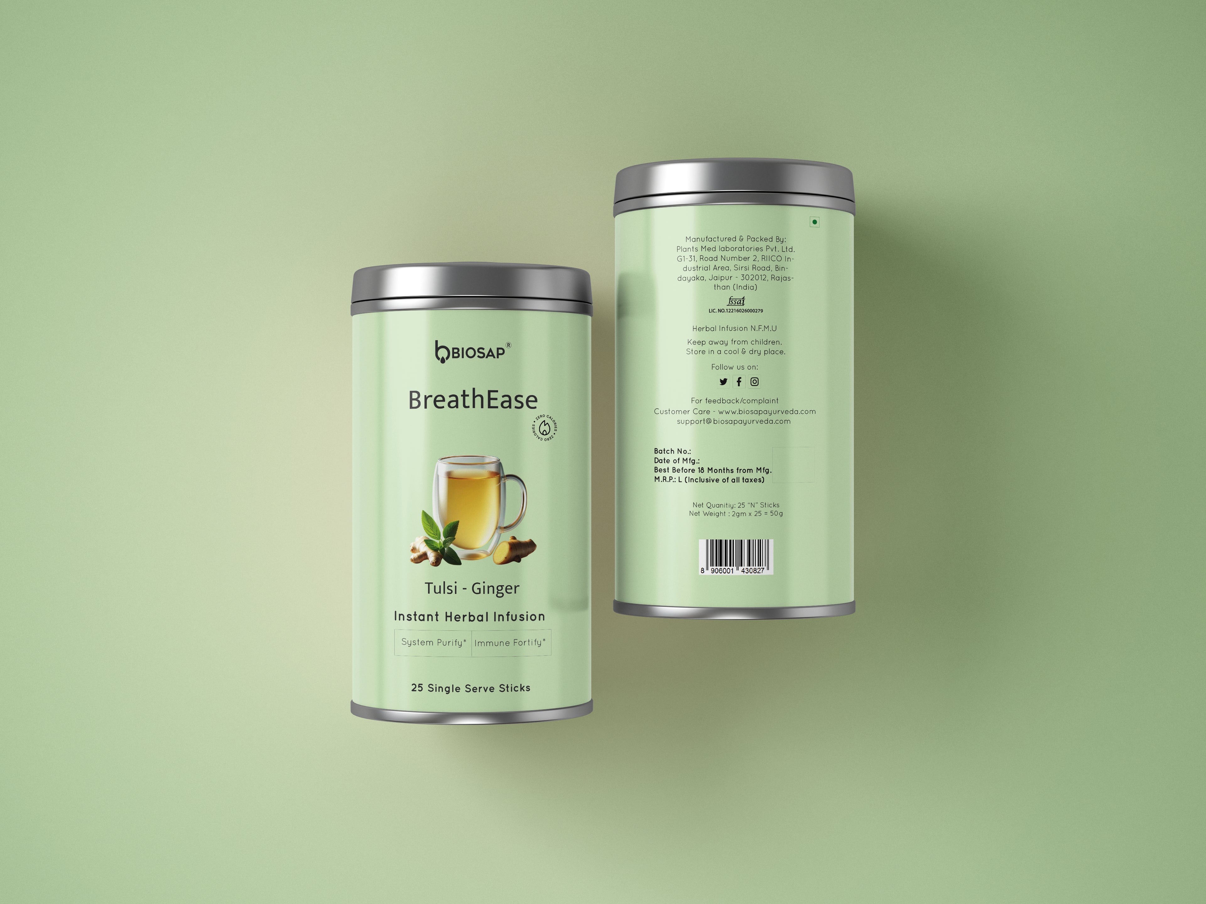 Breath Ease - hibiscus / berries/rose
