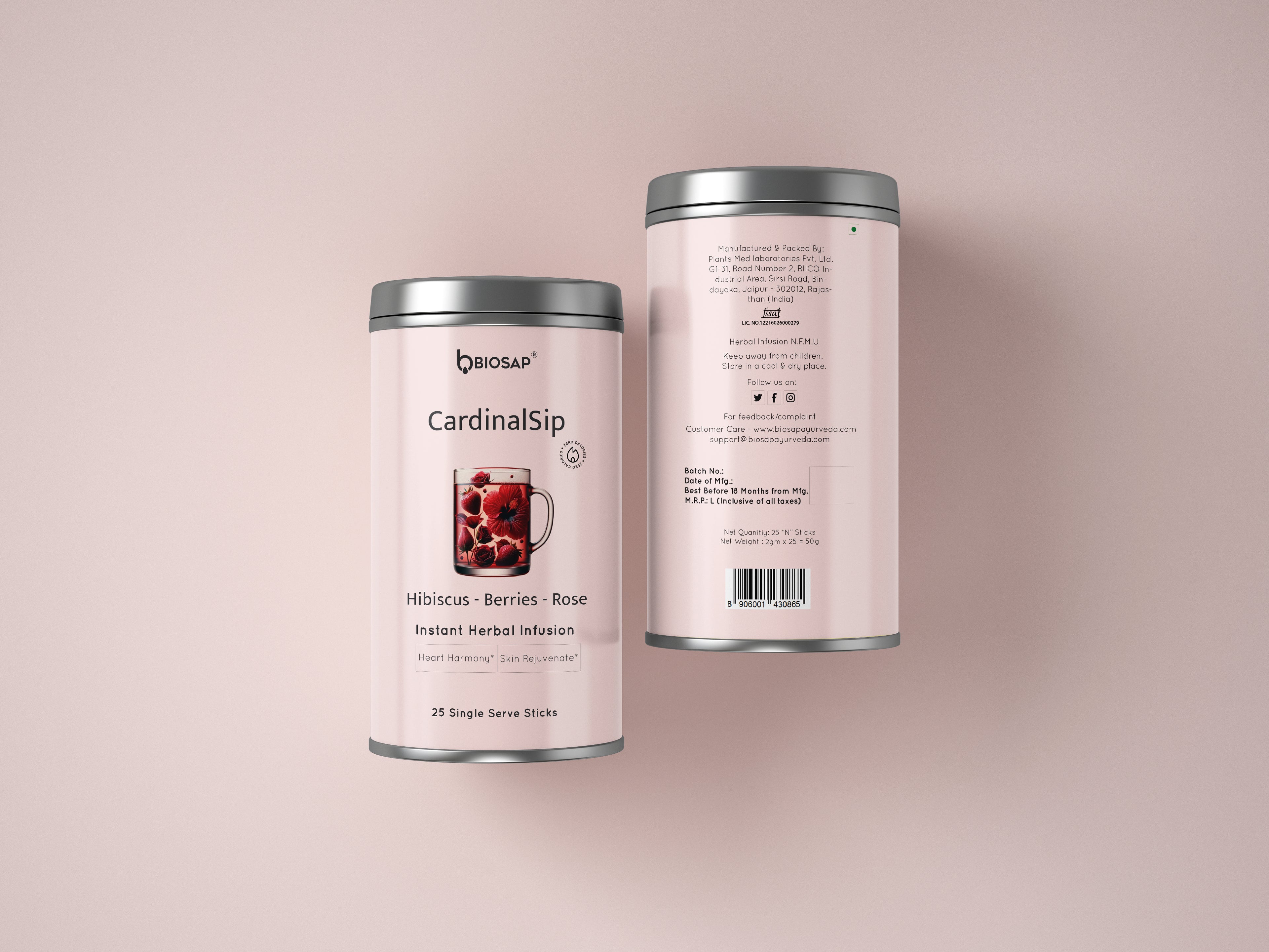 Cardinal Sip - Hibiscus, Berries & Rose