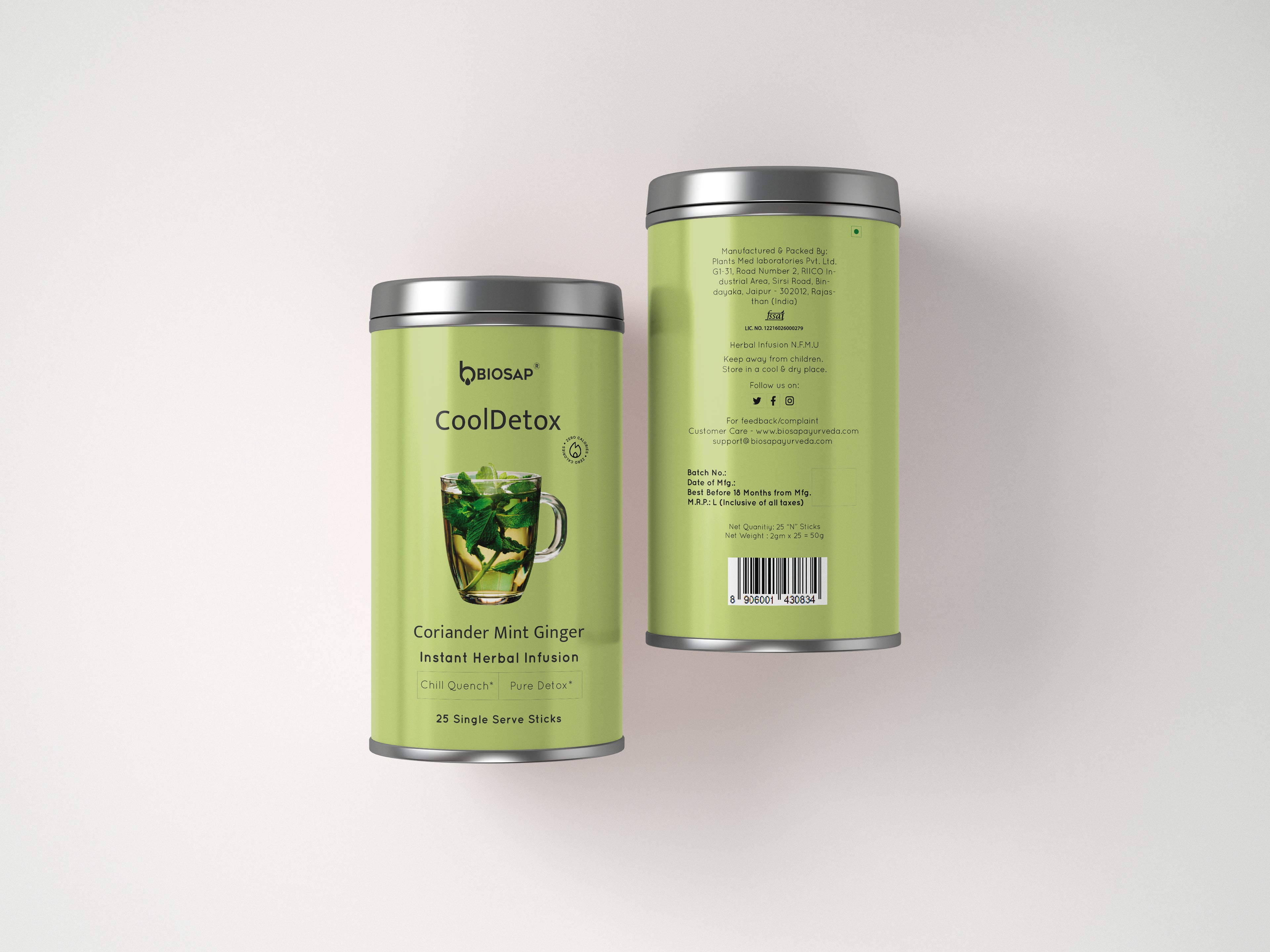 Cool Detox - coriander/mint/ginger