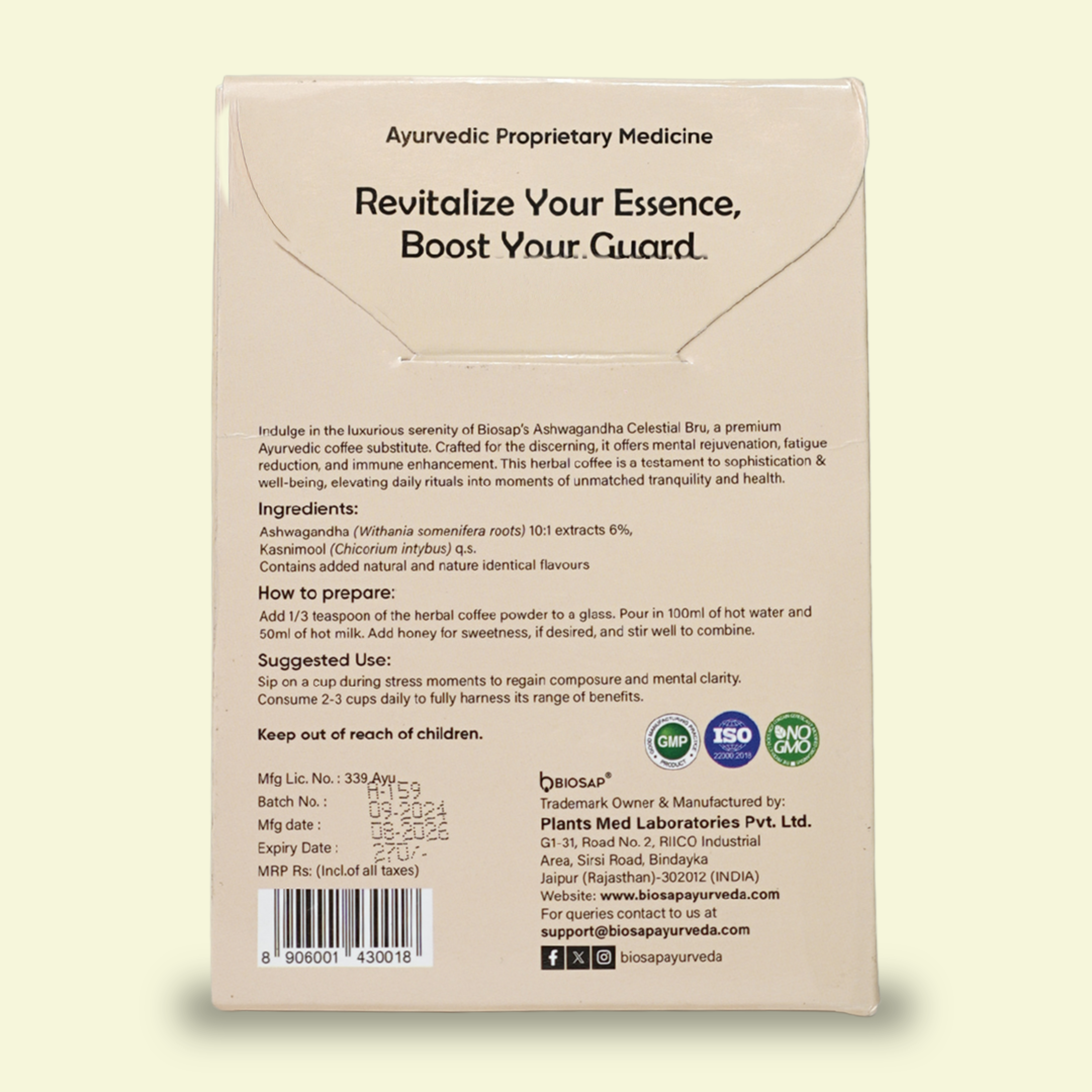 Celestial Bru - Ashwagandha