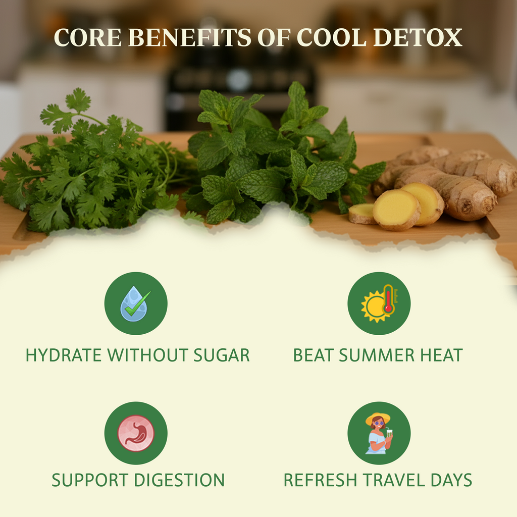 Cool Detox - coriander/mint/ginger