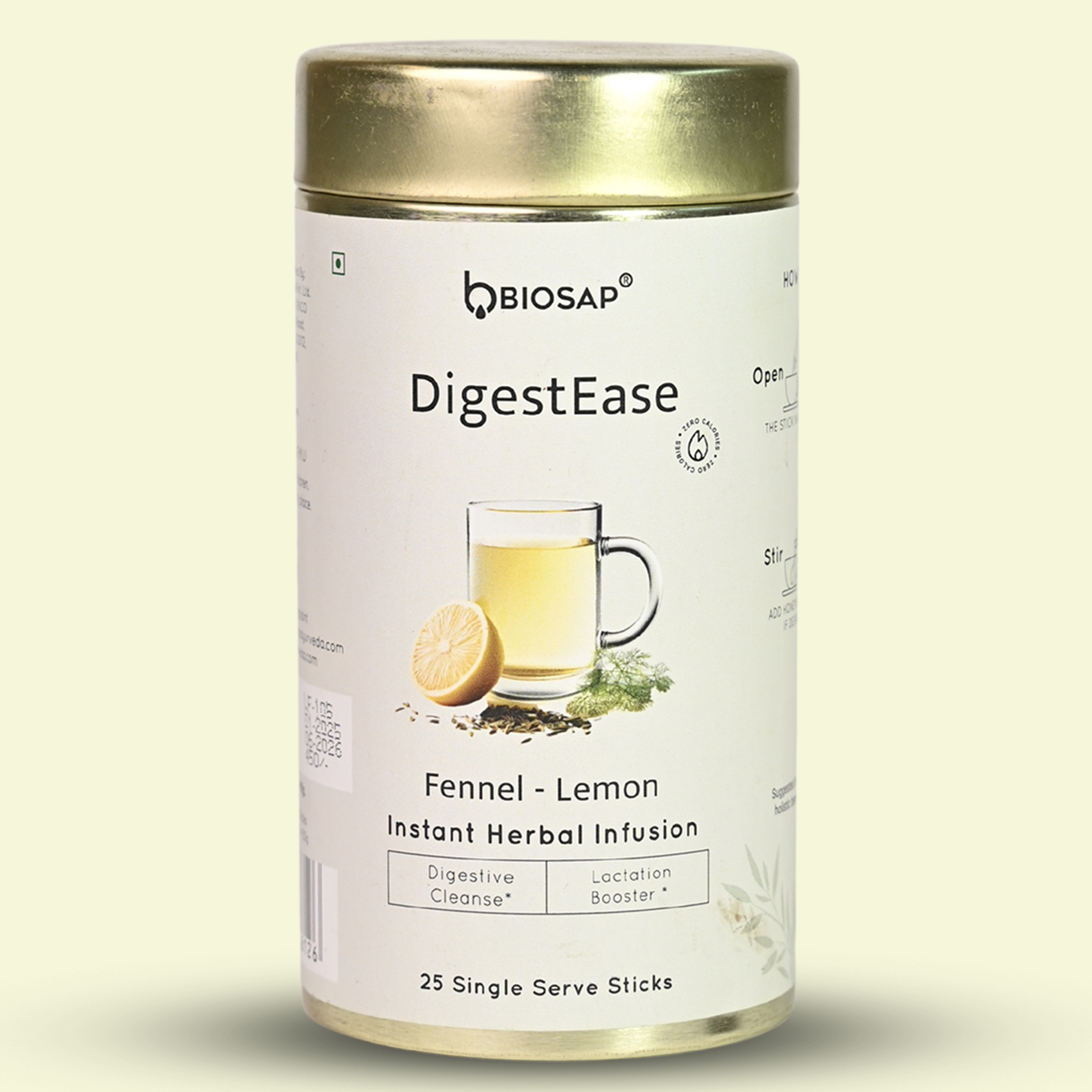 Digest Ease - Fennel / Lemon