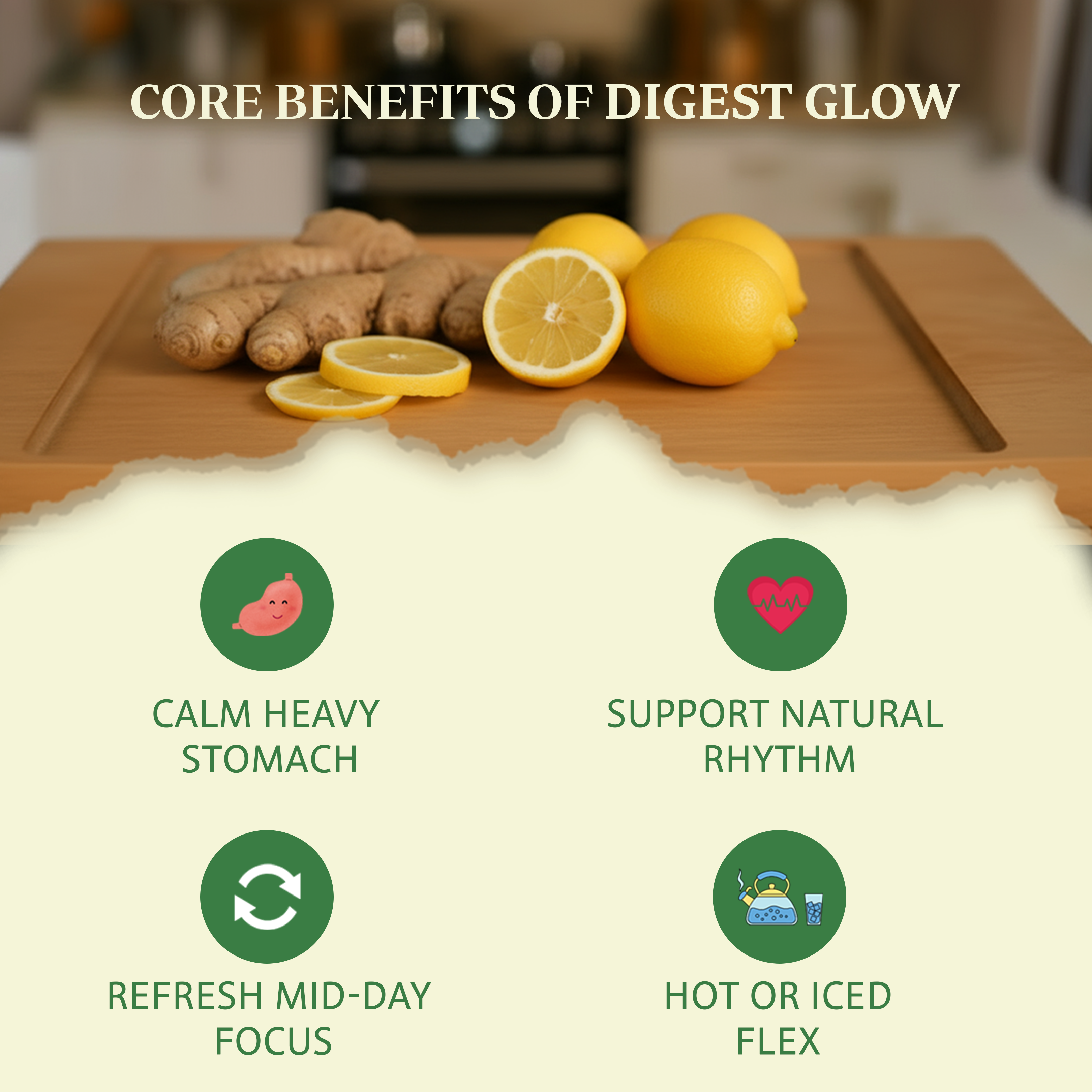 Digest Glow - ginger/lemon