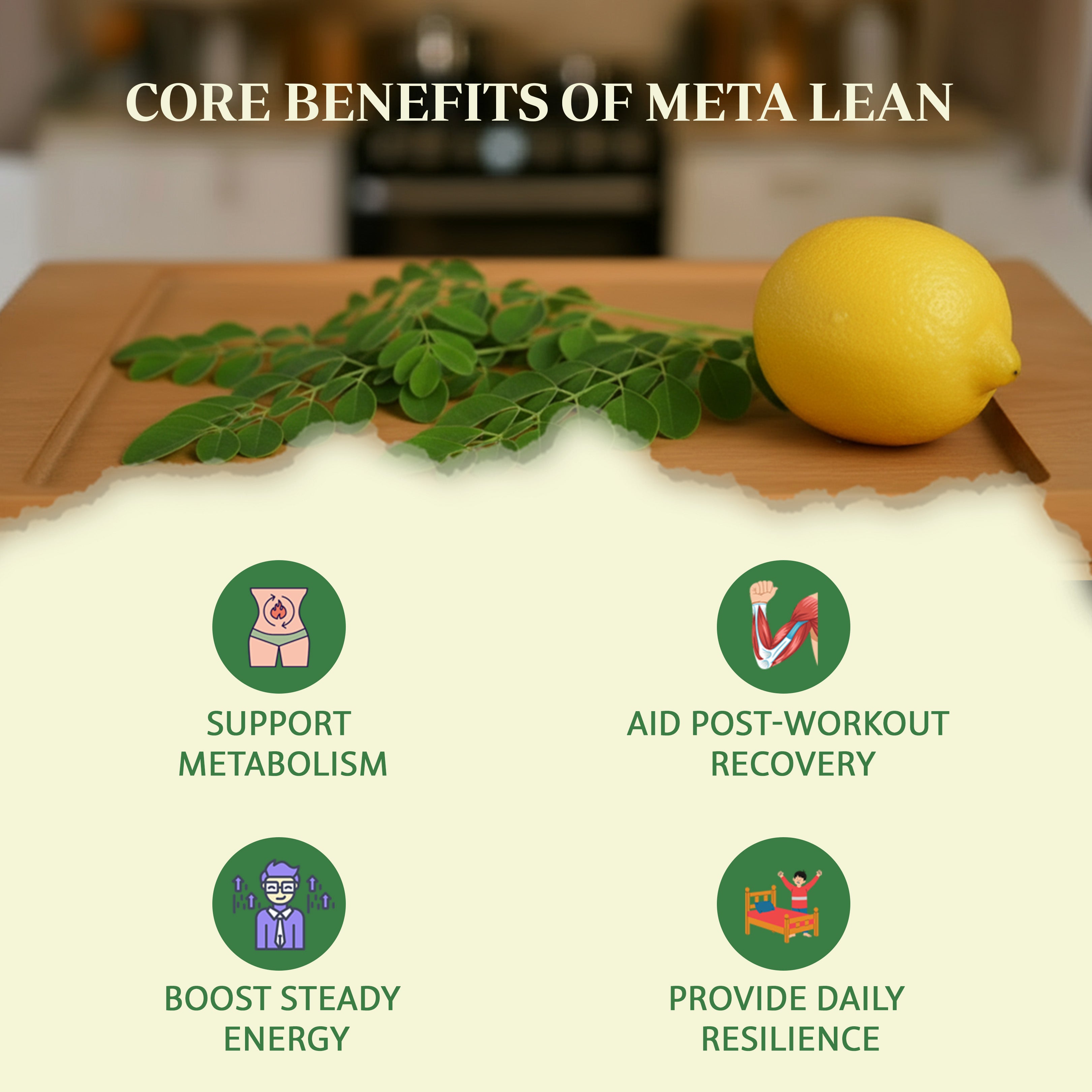 Meta Lean - moringa / lemon