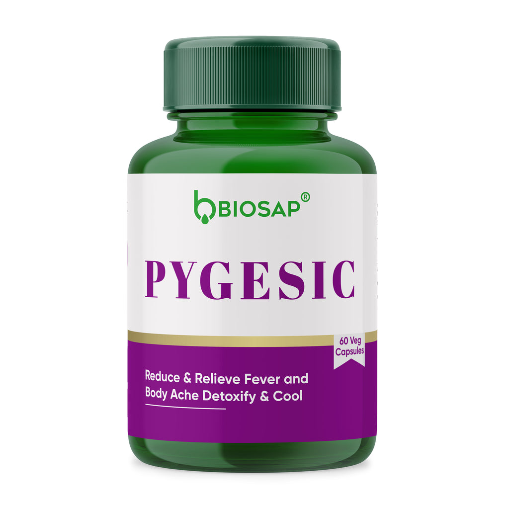 Pygesic Capsules: Temperature & Body Comfort Support | 60 Veg Capsules