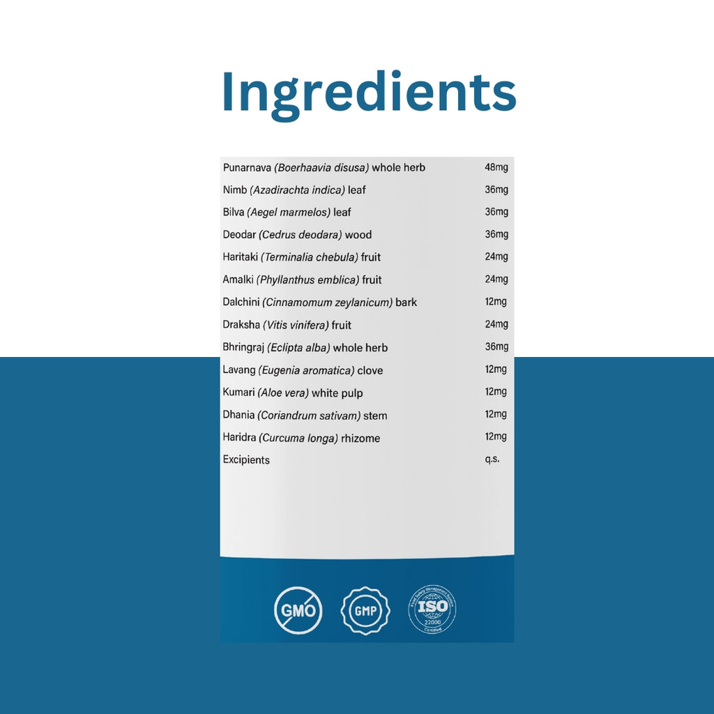 Genfight P Capsules — Pancreatic Tone & Fluid Balance | 60 Veg Capsules