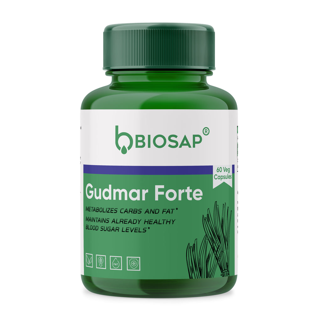 Gudmar Forte Capsules — Glucose Rhythm & Craving Control | 60 Veg Capsules
