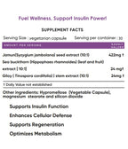 Fortified Jamun Capsules — Jamun + Giloy + Sea Buckthorn | 60 Veg Capsules